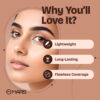 Mars Concealer Liquid Concealer – Full coverage formula for flawless, radiant skin. Conceals blemishes, dark circles, and imperfections.