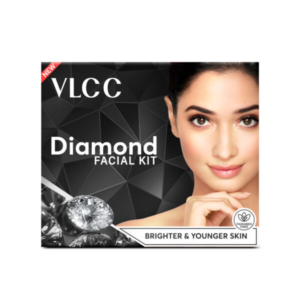 VLCC Diamond Facial Kit – Luxury Facial Treatment for Radiant, Glowing Skin