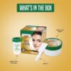 Nature's Essence Gold Creme Bleach with packaging and product displayed.