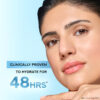 "Pond's Superlight Gel Oil-Free Moisturizer with Hyaluronic Acid & Vitamin E, 24HR Hydration in a sleek jar"